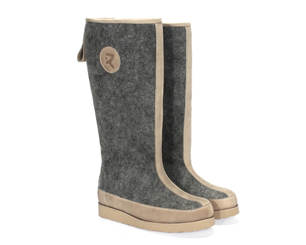 GRAY RK WINTER SHOES - obrazek 2