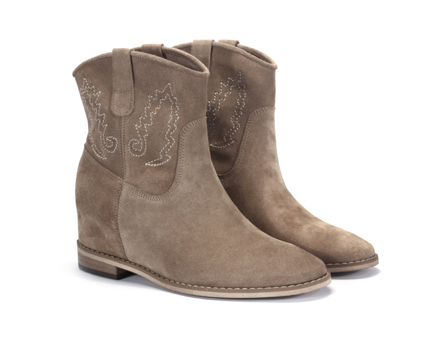 DAMSKIE BOTKI MEGAN CAPPUCCINO - obrazek 2